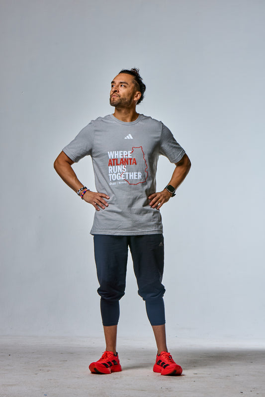 Where Atlanta Runs Together - Grey Unisex Tee