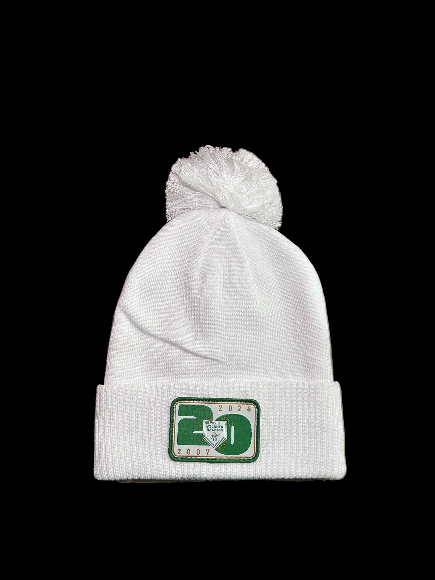 2026 Publix Atlanta Marathon Beanie - White