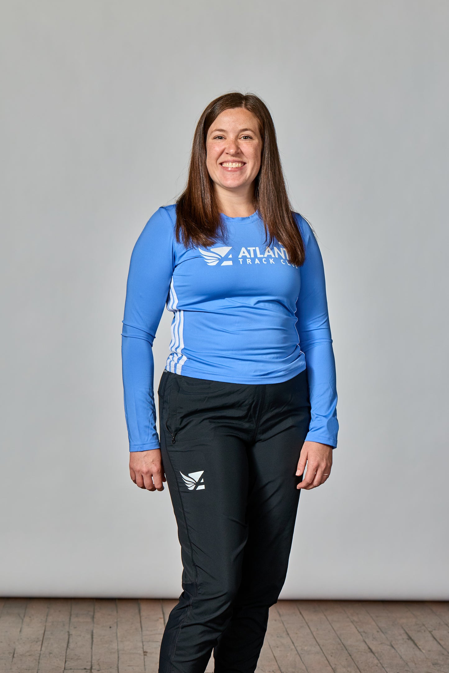 Women's Essential 3 Stripe LS - Blue