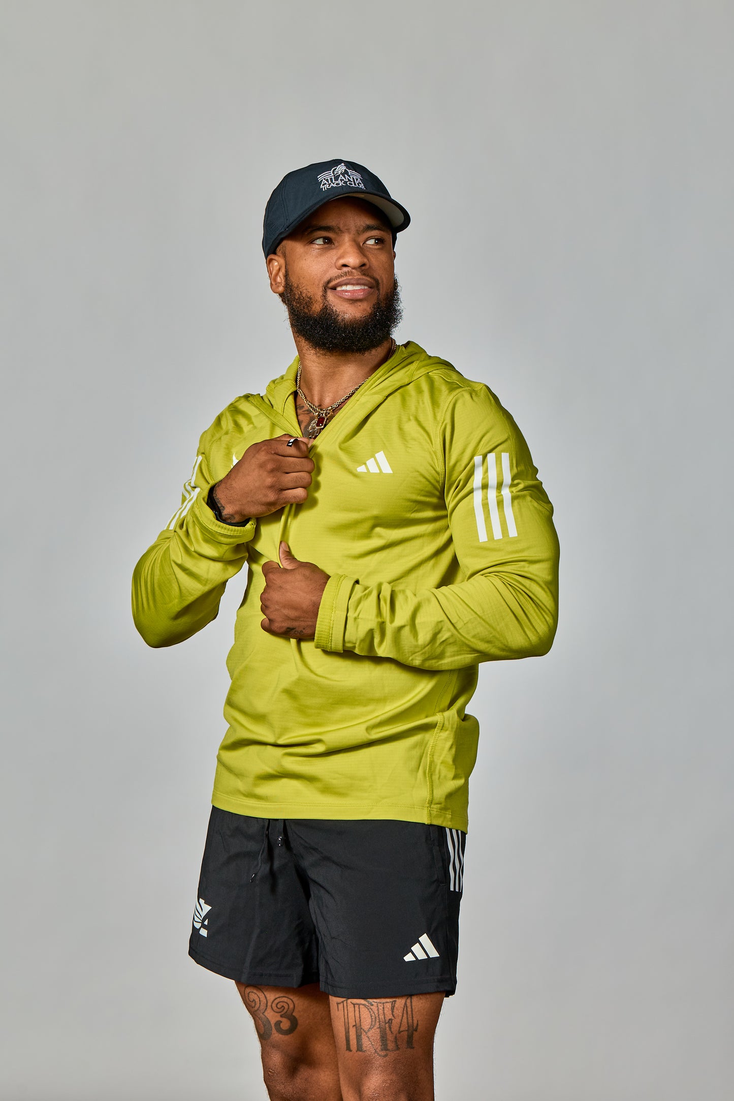 Men's Own The Run JKT - Preloved Lime