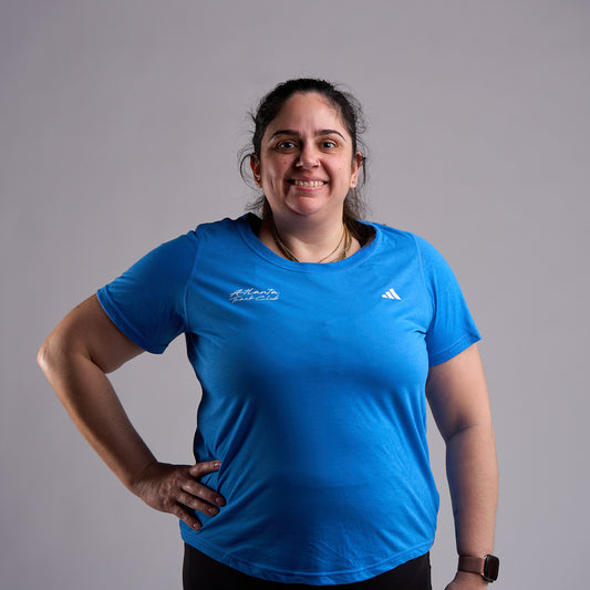 Women's WE MIN SCP TEE - Ray Blue