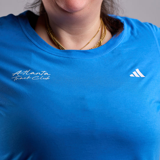 Women's WE MIN SCP TEE - Ray Blue