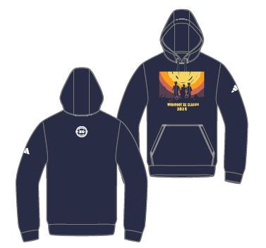 2025 Wingfoot XC Fleece Hoodie - Navy
