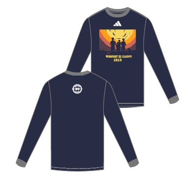 2025 Wingfoot XC LS Tee - Navy