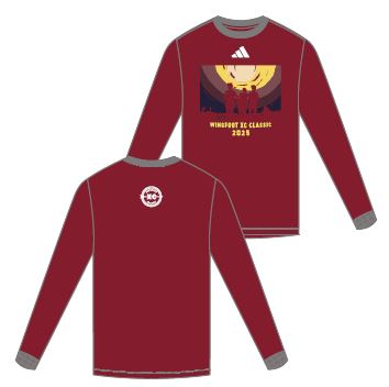 2025 Wingfoot XC LS Tee - Power Red