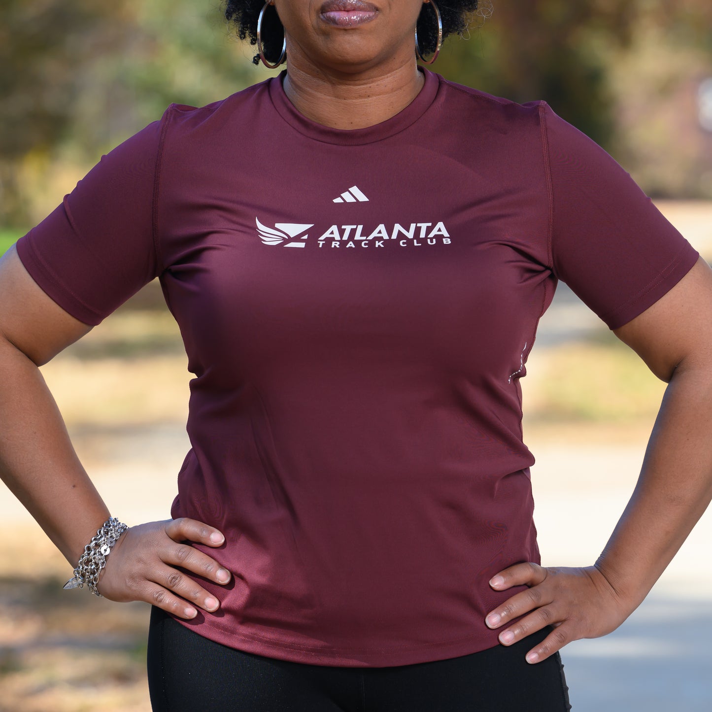 Women's Techfit Training Tee - Red