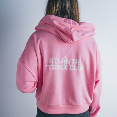Women's - Tropic Bloom - 3 Stripe FT hooded 1/4 Zip