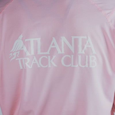 Women's - Clear Pink - 3 Stripe 1/4 Zip